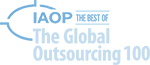 IAOP The Global Outsourcing 100 badge